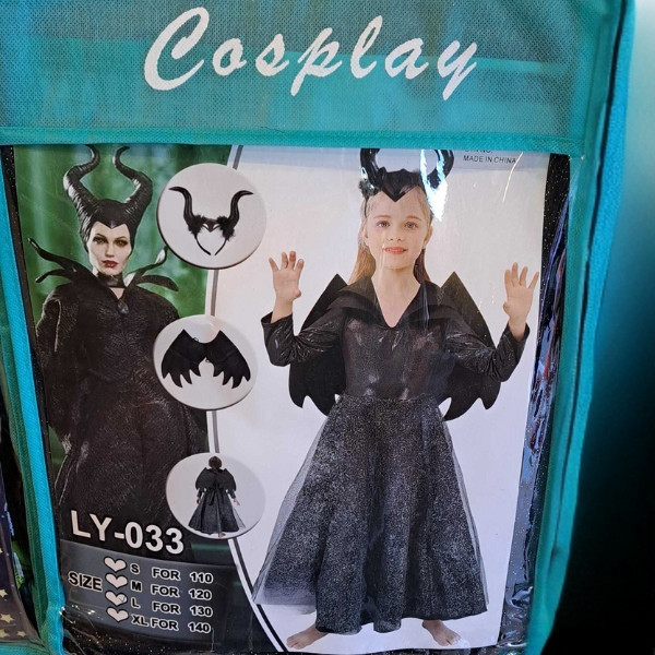 Maleficent Halloween Costume for Girls